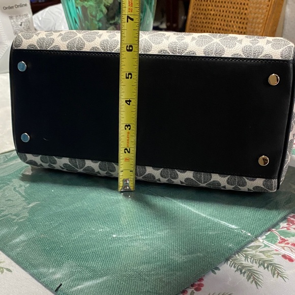 Kate Spade Black and Cream Satchel - Picture 10 of 10